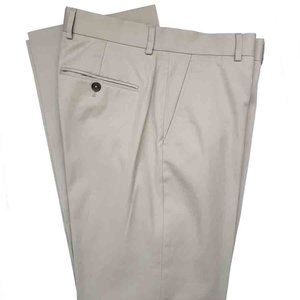 Express Producer Pants Chinos Beige Flat Front Men's Size 30 X 30